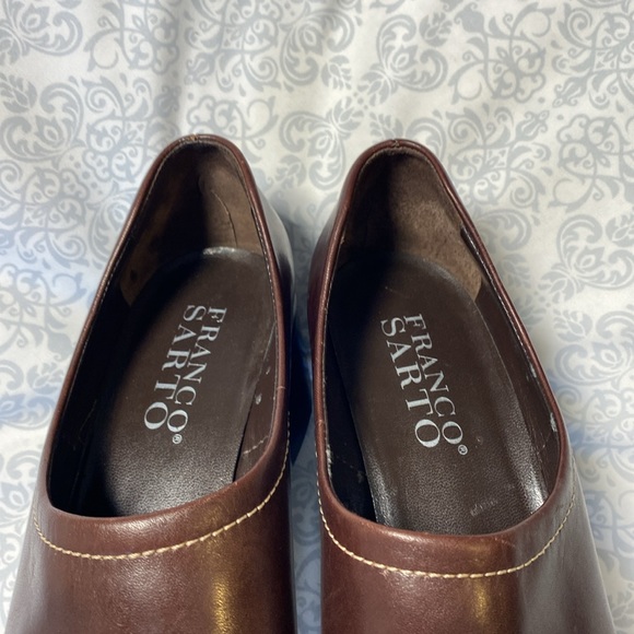 Franco Sarto Slip-On Loafers with Chunky Heel - Picture 8 of 16